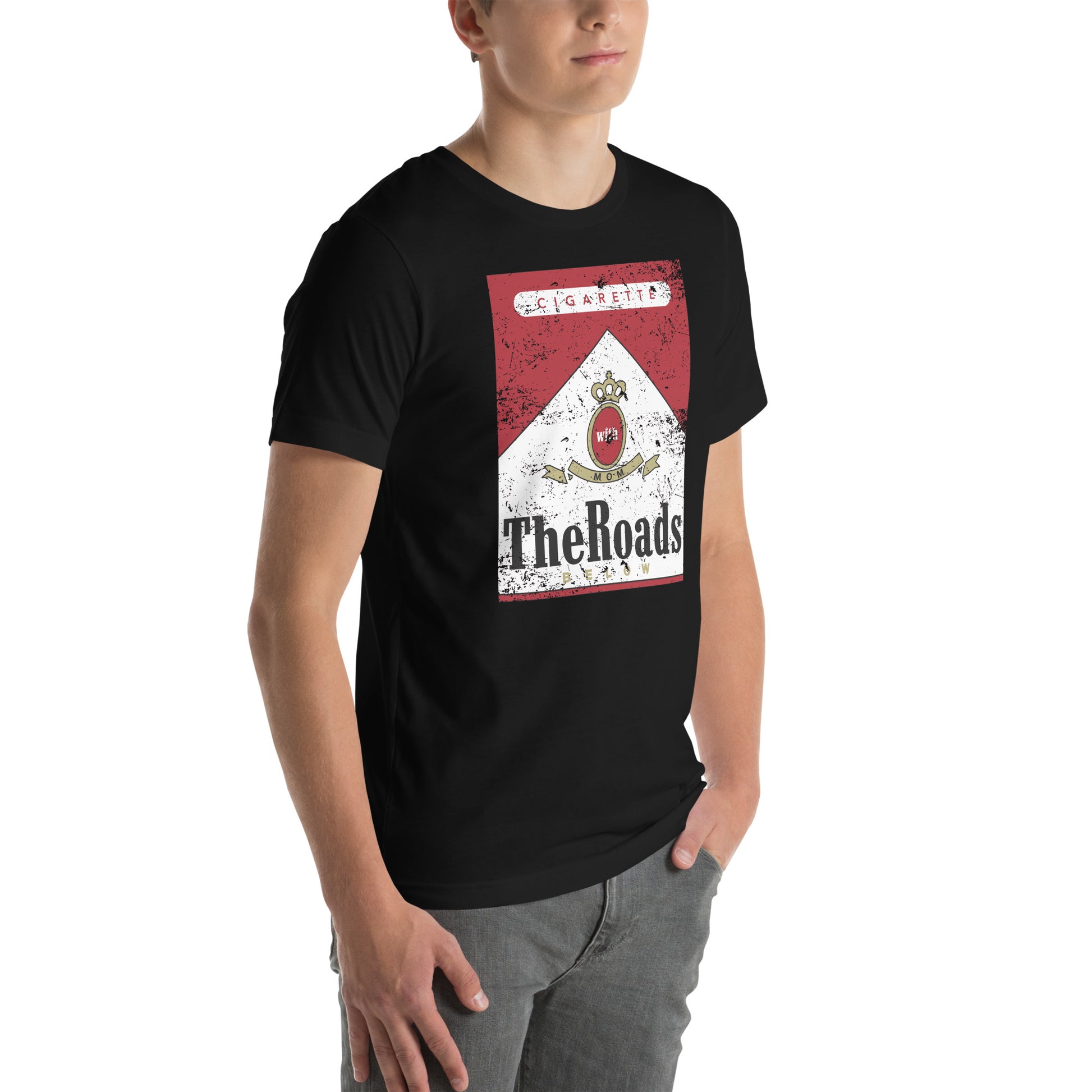 marlboro cigarettes t-shirt vintage Cowboy Graphic Tee - COMFORT COLORS- Retro Western Style Shirt 7.5 OZ Super Max Heavyweight luxury tee Garment Dye treatment for unique faded look 100% ring Marlboro Cigarettes Smoking Vintage Men